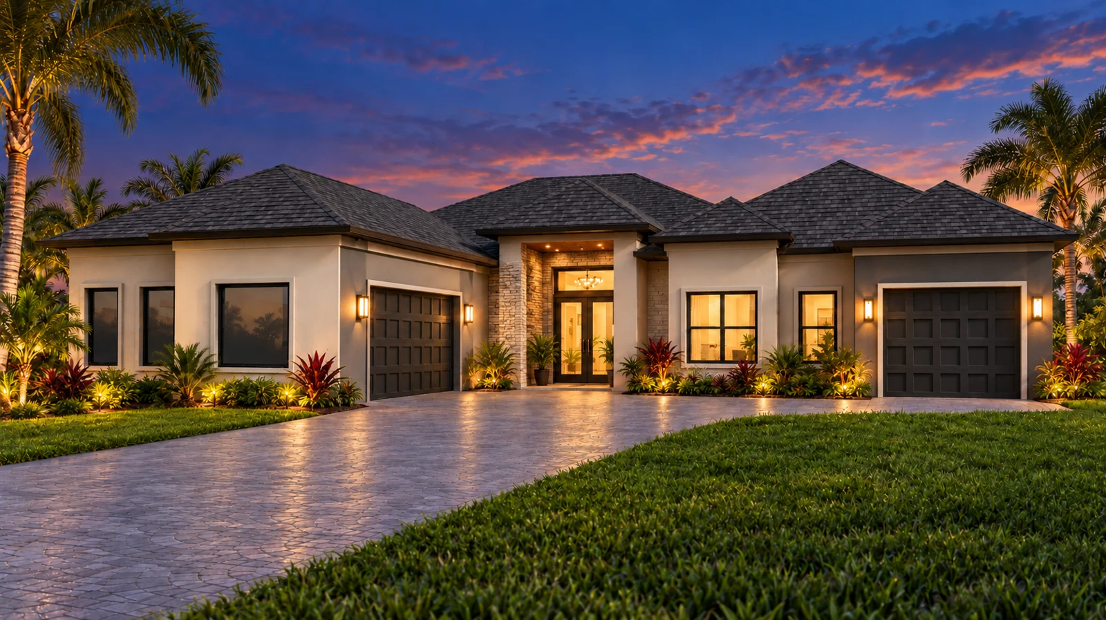 Cape Coral exterior rendering