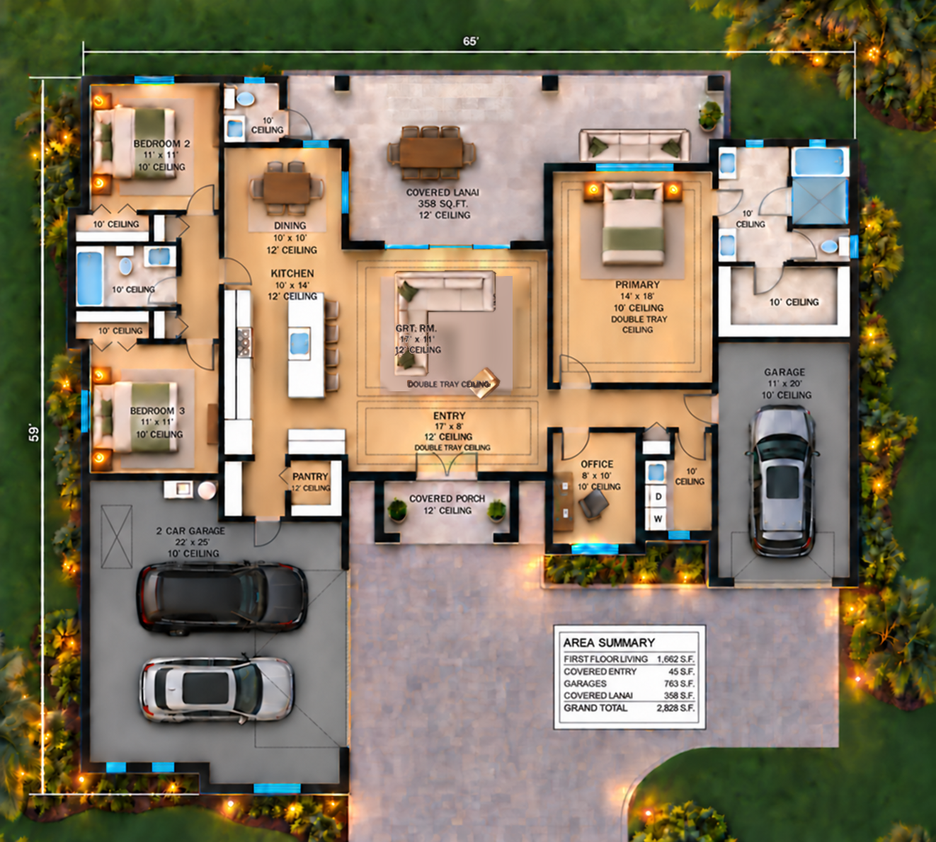 Cape Coral Floor plan