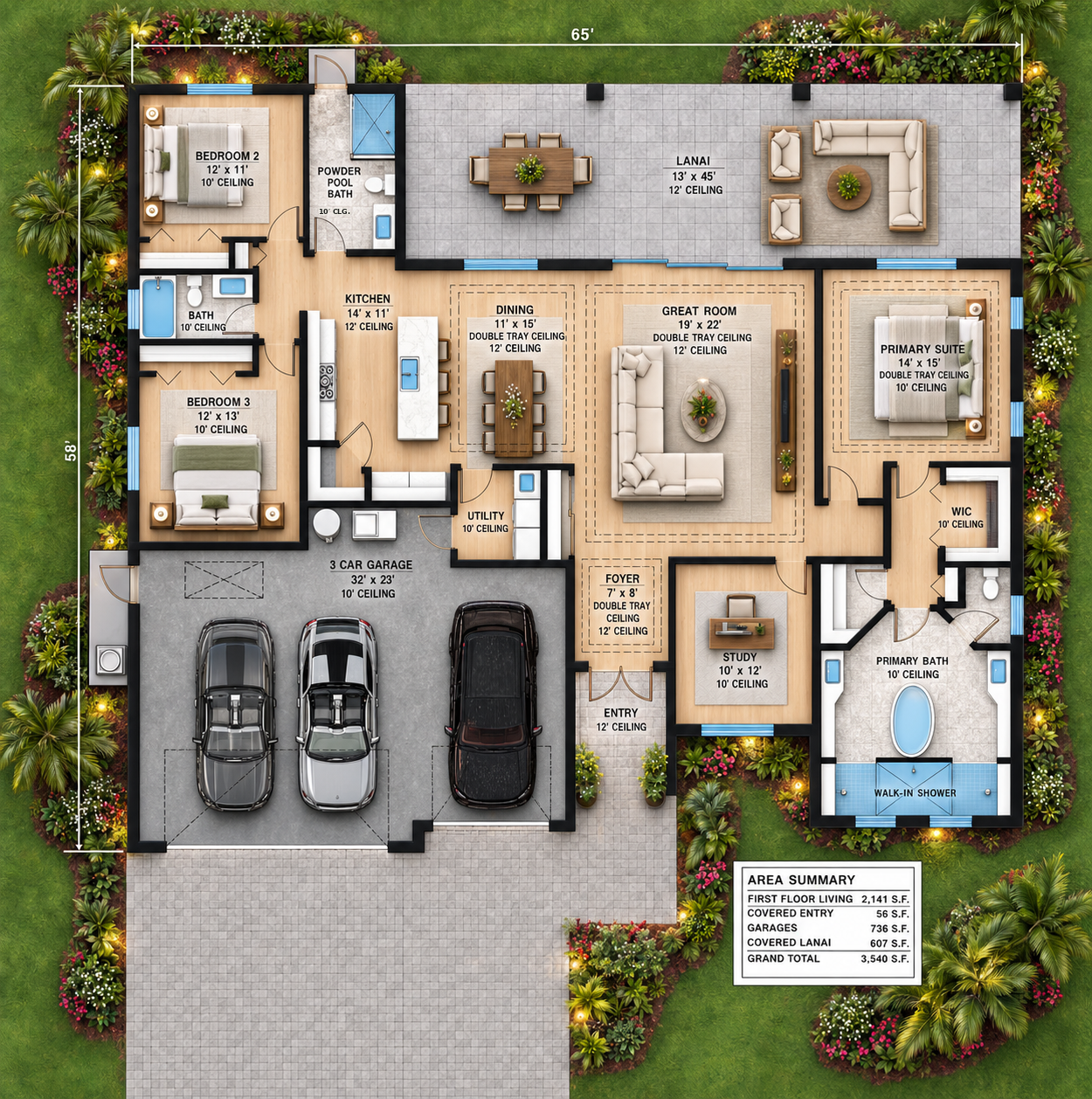 Clearwater Floor plan