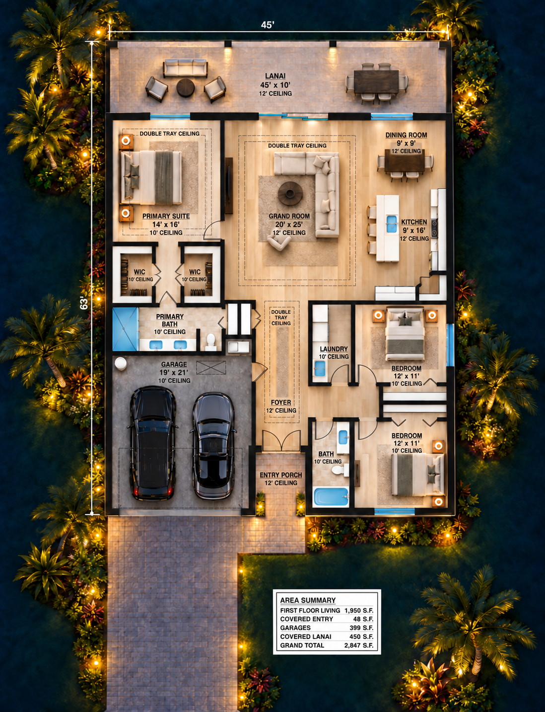 Destin Floor plan