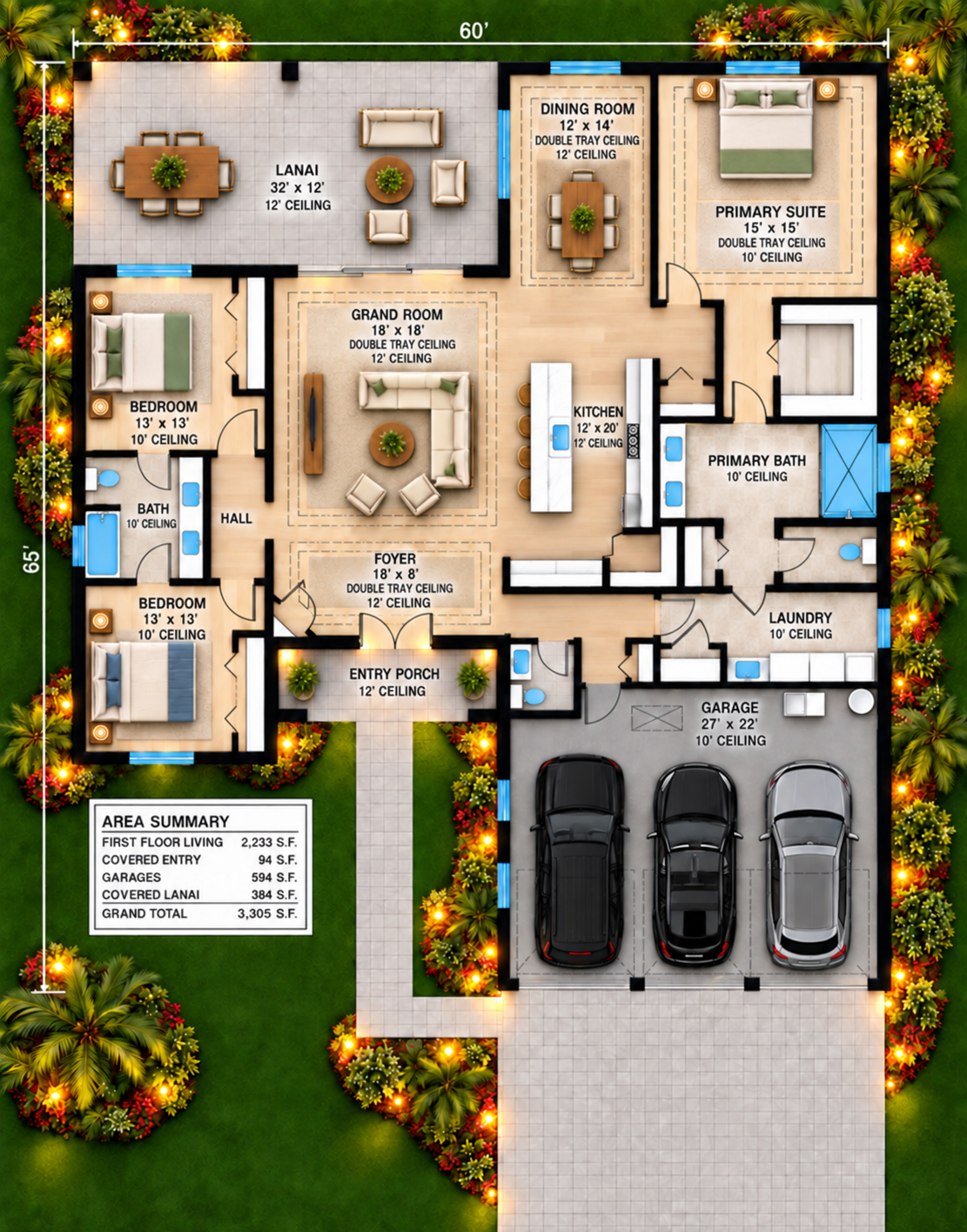 Key West Floor plan