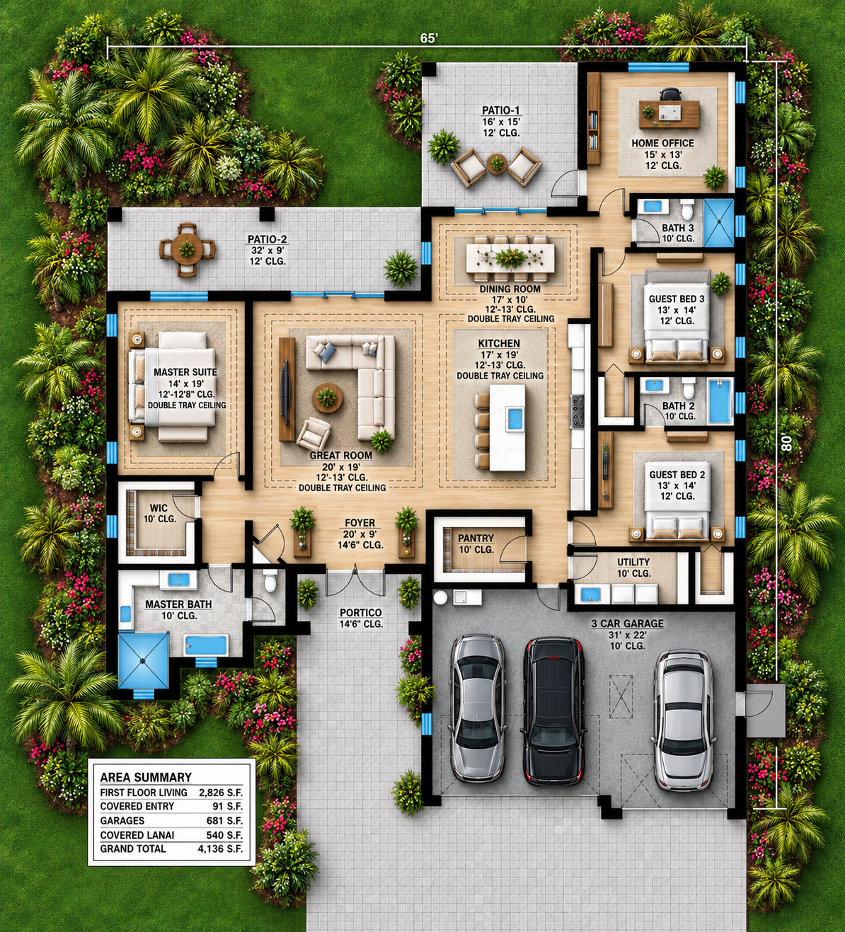 Miami Floor plan