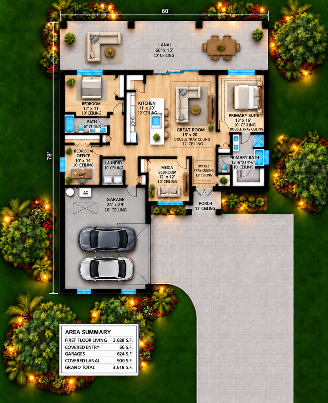 Oviedo Floor plan