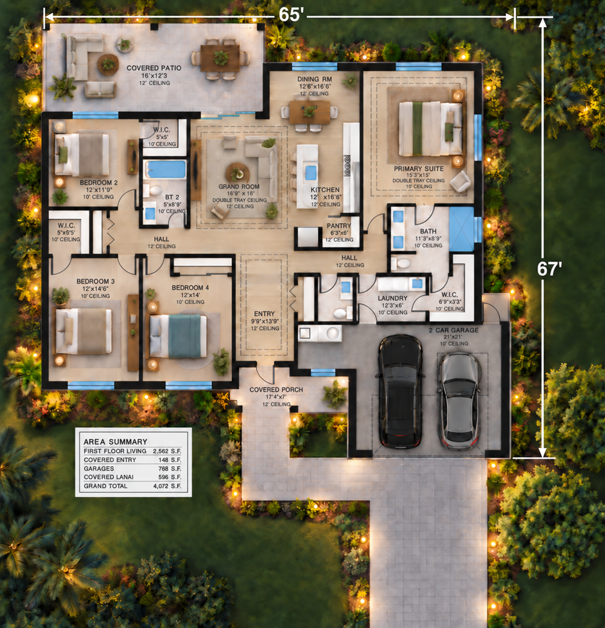 Palm Coast Floor plan