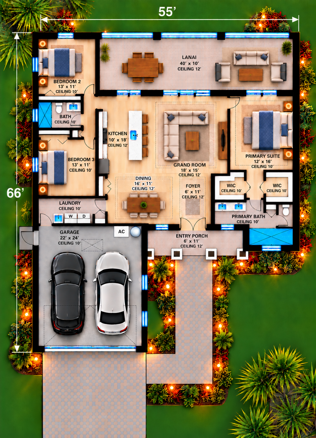 Sarasota Floor plan