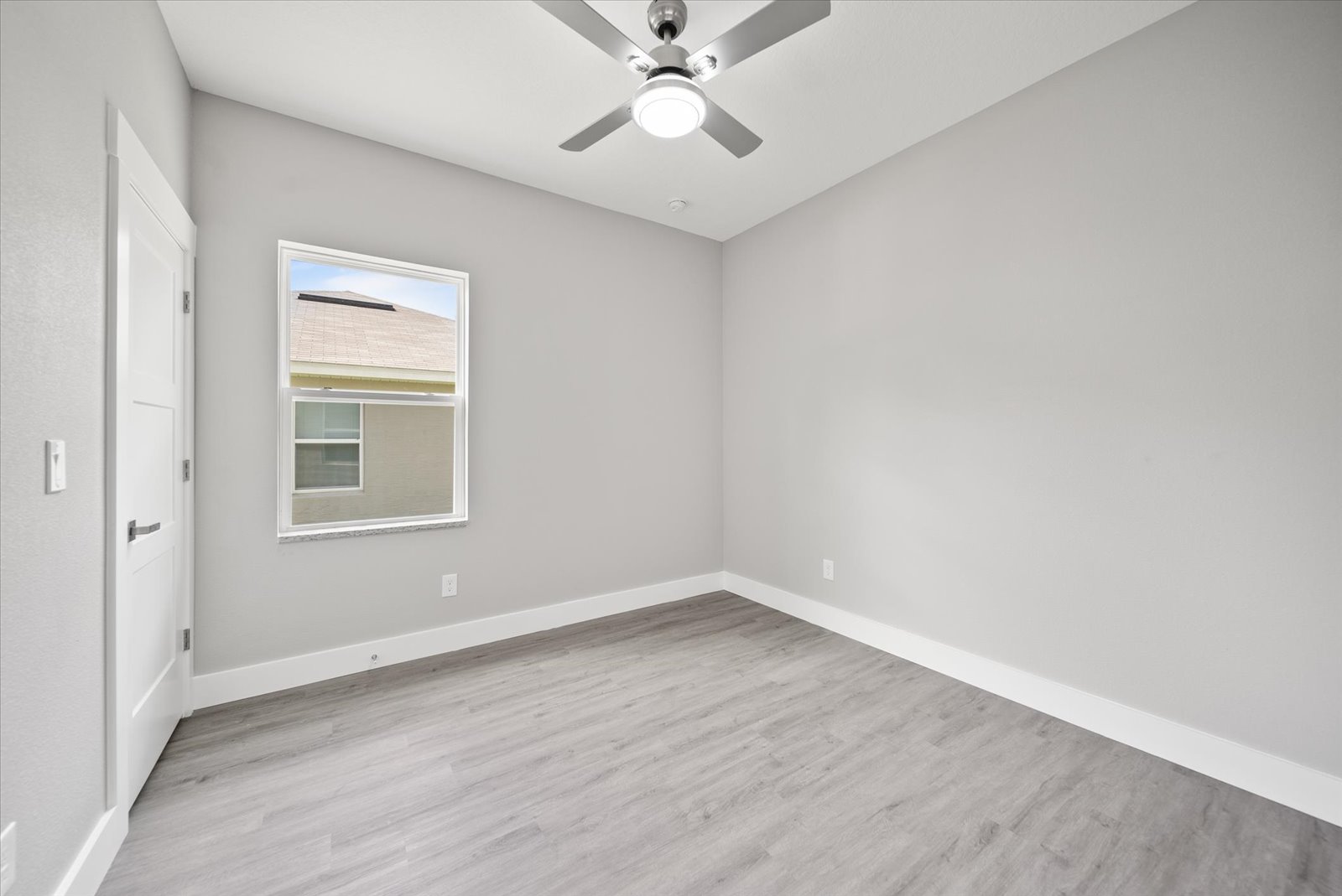 Bedroom and closet