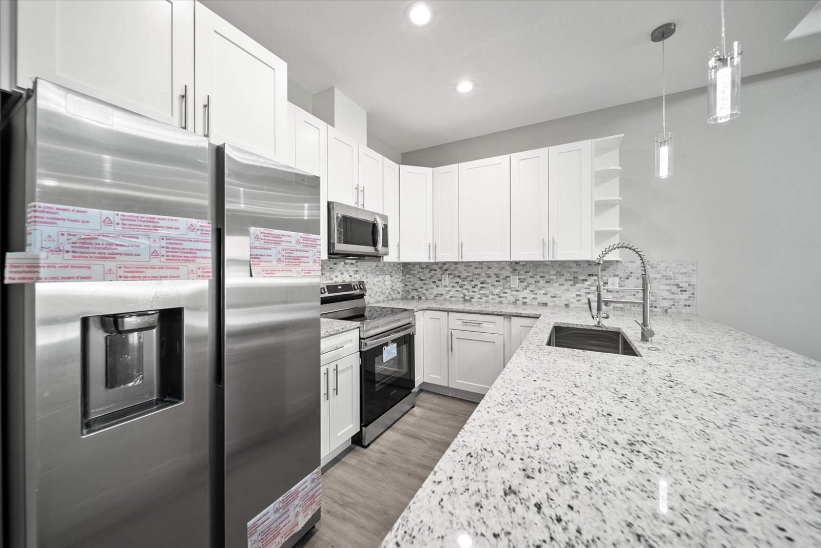 Kitchen cabinetry and countertops